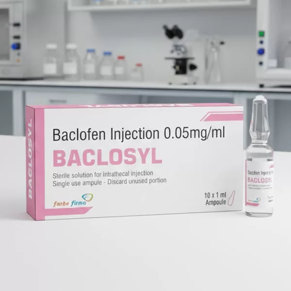 Baclofen solution for injection