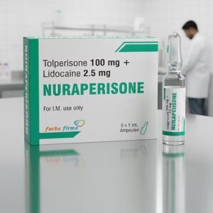tolperisone + lidocaine injection
